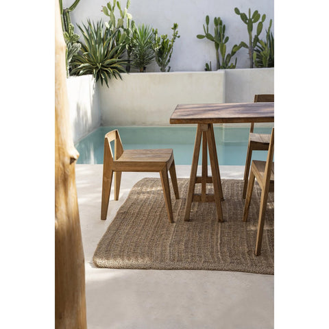 The Ydra Dining Chair - Natural - Outdoor