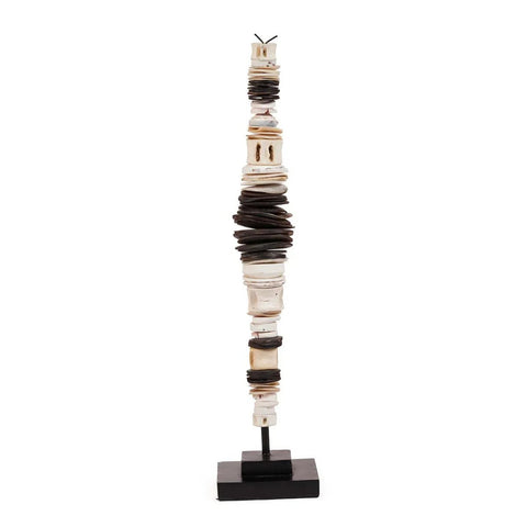 The Money Shell on Stand - Black White - M