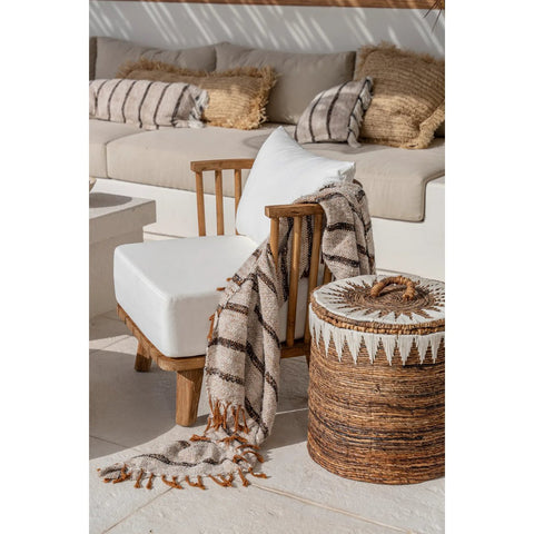 The Banana Stitched Laundry Baskets - L