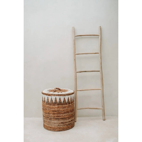 The Banana Stitched Laundry Baskets - L