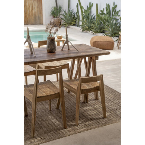 The Ydra Dining Chair - Natural - Outdoor