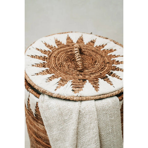 The Banana Stitched Laundry Baskets - L