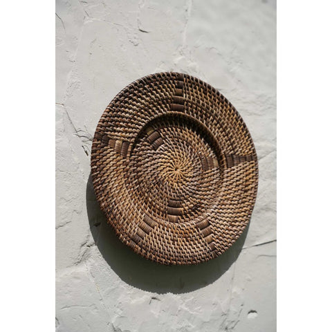 The Jasmine Plate - Brown - S