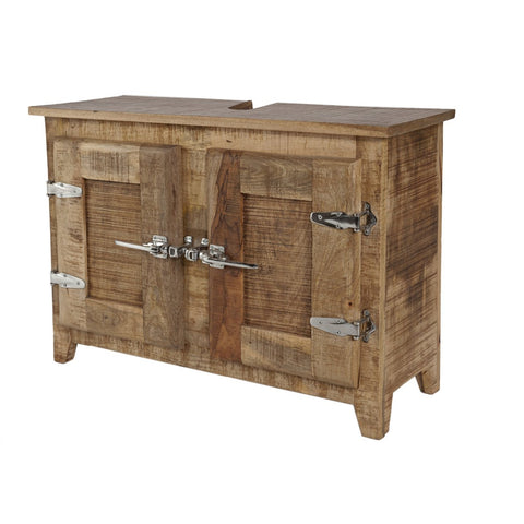 Mango Wood Bathroom Cabinet