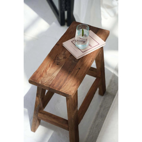 The Fab Rustic Stool - Natural