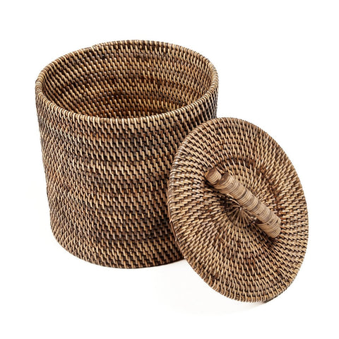 The Rattan Bin Low