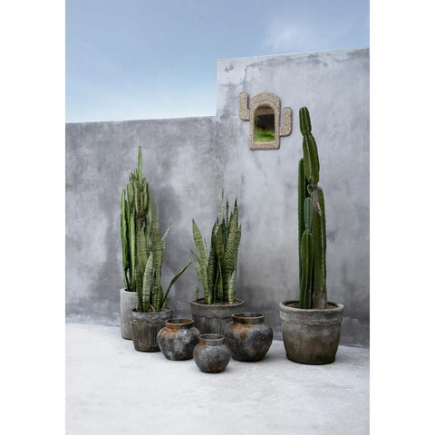 The Funky Vase - Antique Grey - L