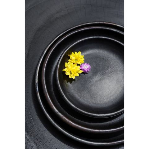 The Burned Classic Plate - Black - L