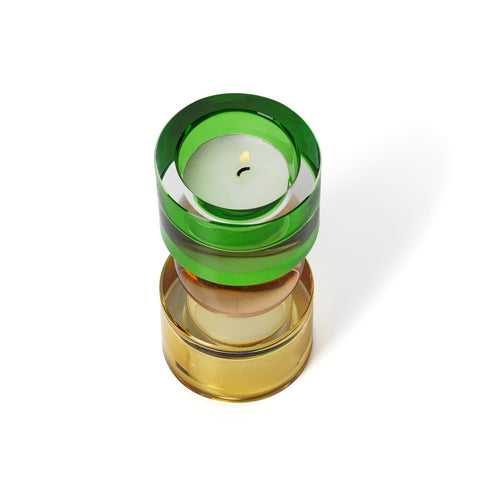 The Solar Jewel Candle Holder - Low