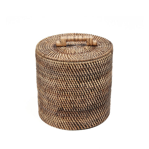 The Rattan Bin Low