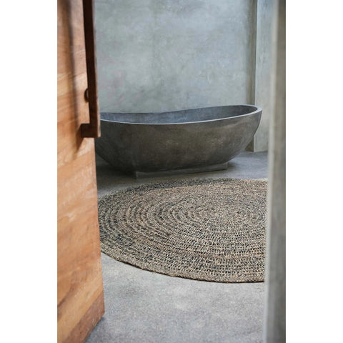 The Seagrass Carpet - Natural Black - 100