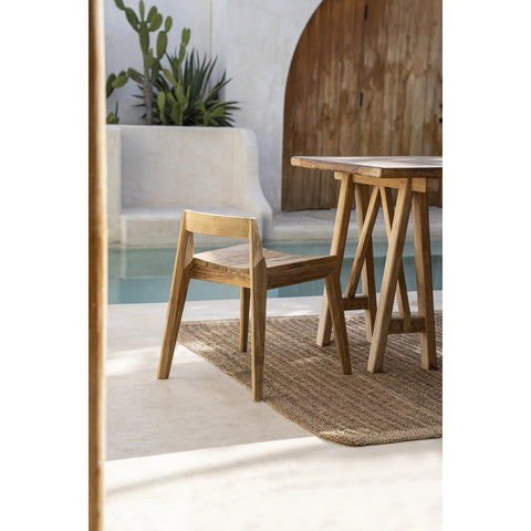The Ydra Dining Chair - Natural - Outdoor