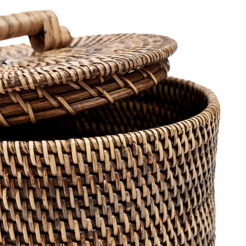 The Rattan Bin Low