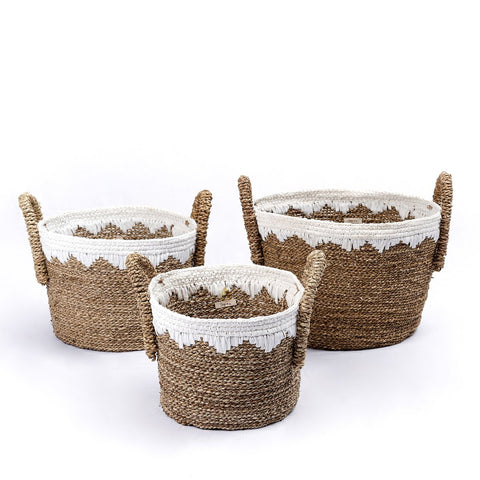 Round Seagrass Baskets WAIGEO