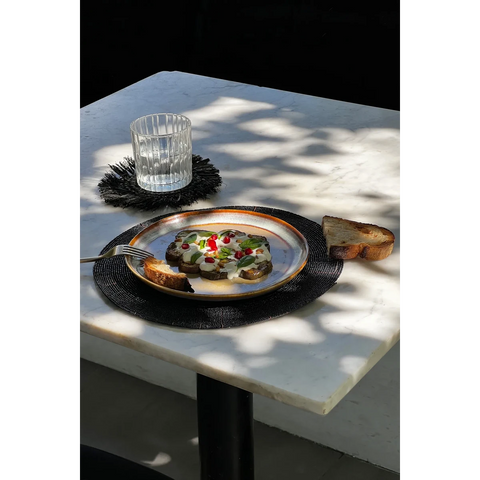 The Beaded Placemat - Black