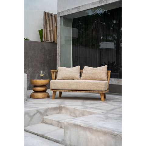 The Malawi Two Seater - Natural Beige
