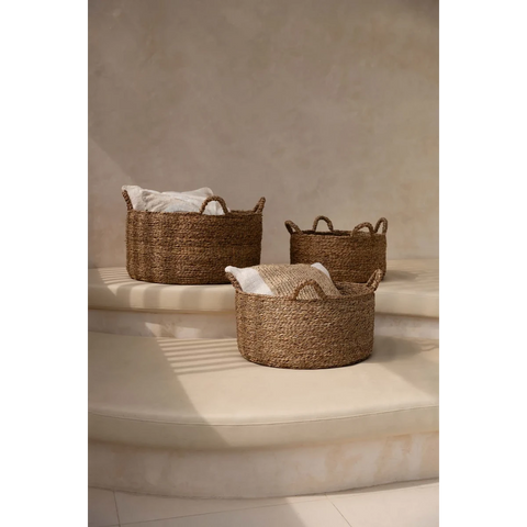 Les Quatre Mains Baskets - Natural - L