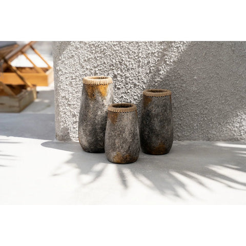 The Sneaky Vase - Antique Grey - S