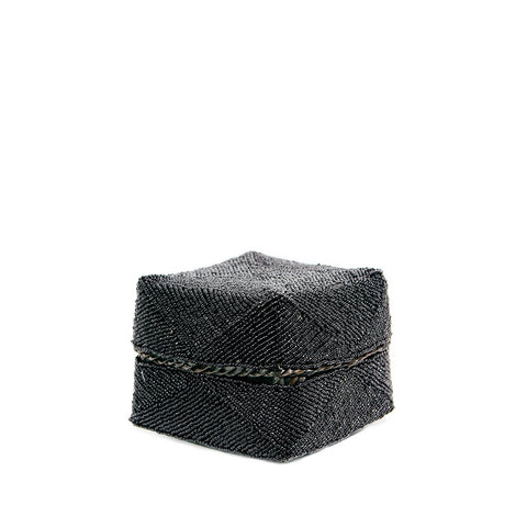 The Beaded Basket - Black - S